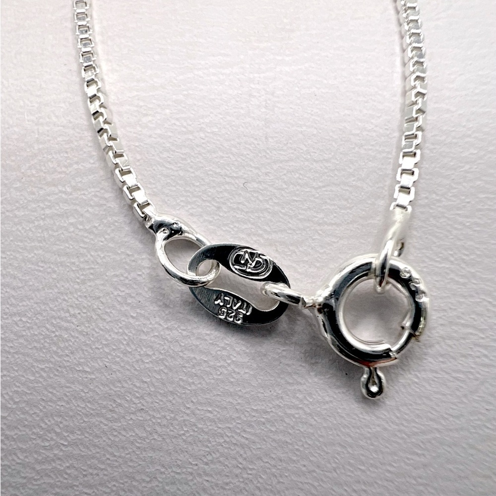.925 Sterling Silver Elephant Necklace - Picture 11 of 14